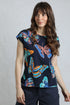 Weird Fish 203333 Paw Paw Organic Printed Jersey Tee